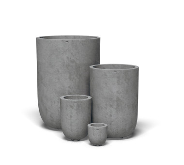 Tura concrete flowerpot L